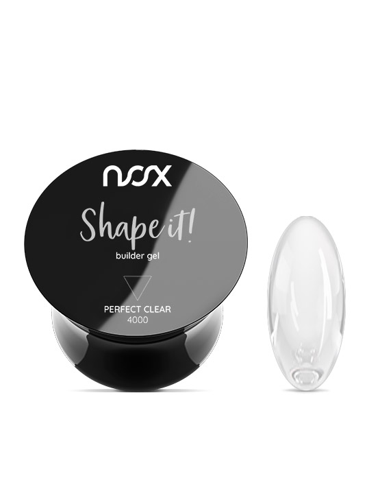 4000 Żel budujący NOX Shape it Perfect Clear 15 g