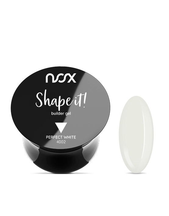 4002 Żel budujący NOX Shape it Perfect White 15 g